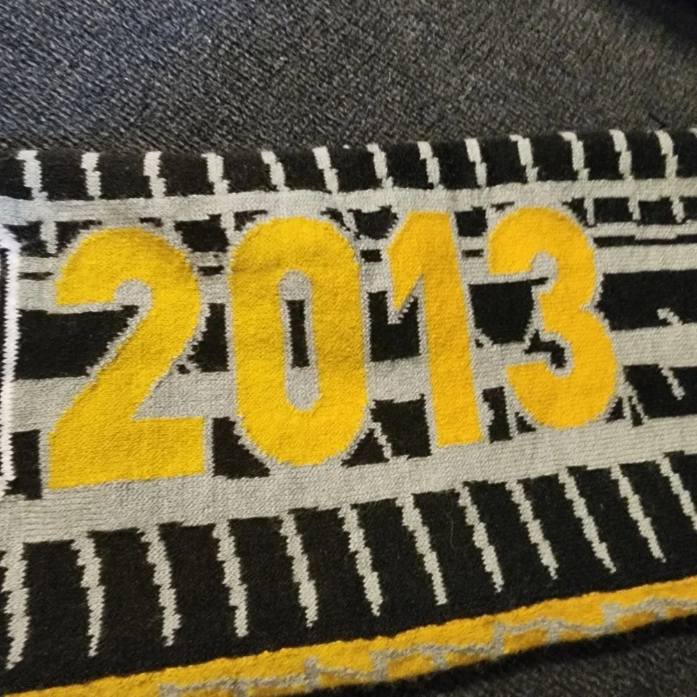 Western/Eastern MLS Scarf 2013 Playoffs Continental Partner Sponsor‎ Red,Yellow